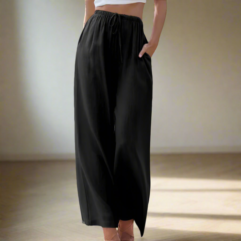 Pantalón de Lino Elegante - Sofia Bellemont