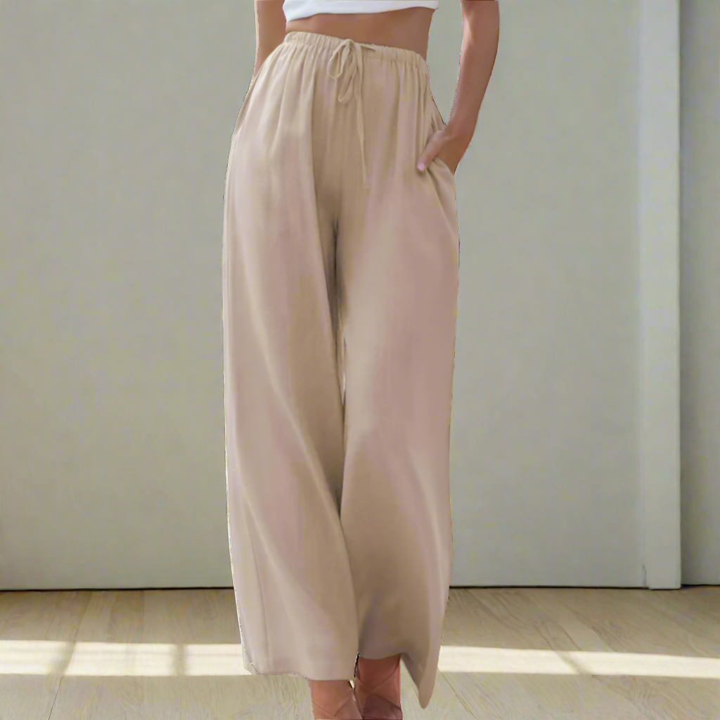 Pantalón de Lino Elegante - Sofia Bellemont