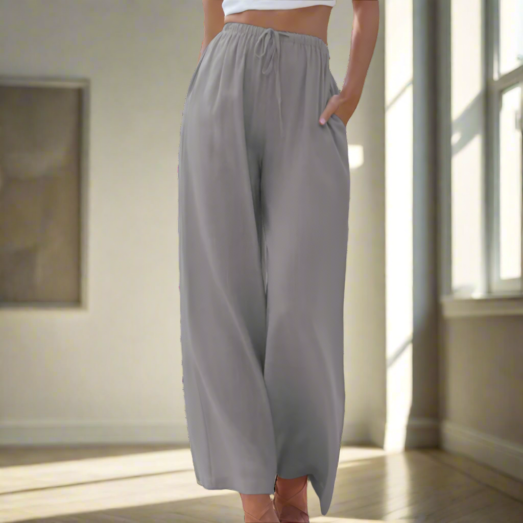 Pantalón de Lino Elegante - Sofia Bellemont