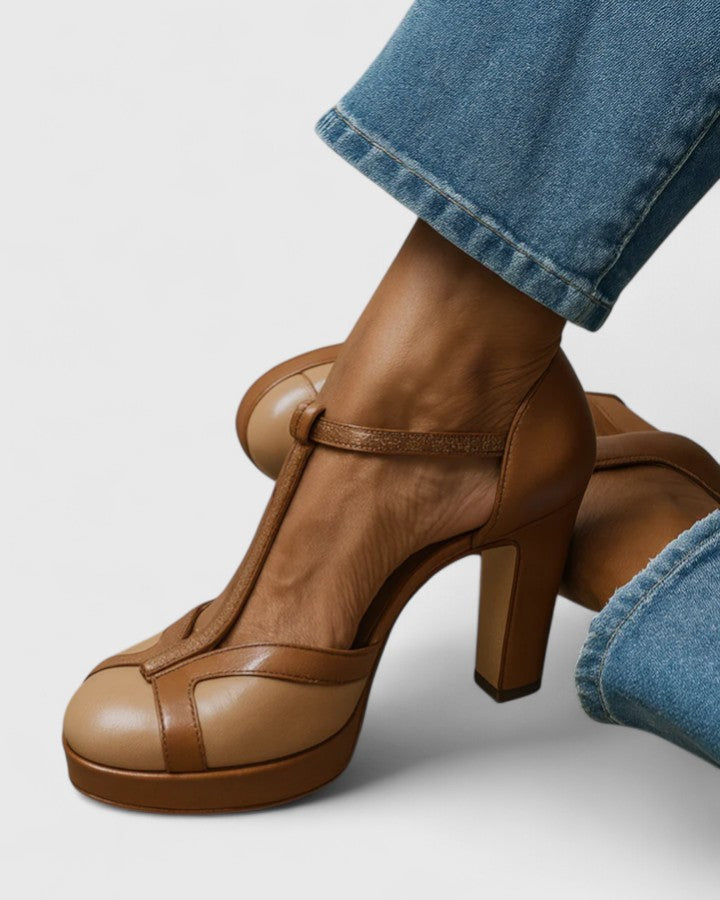 Maelina – Décolleté rétro con supporto ergonomico
