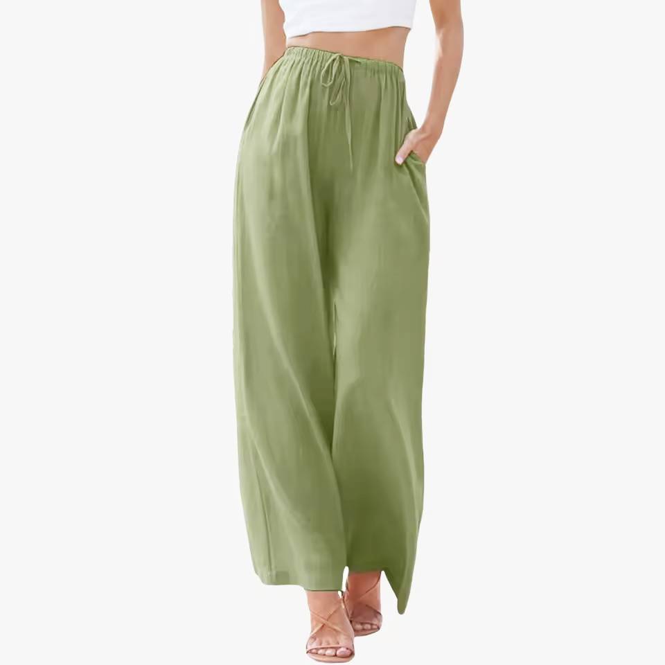 Pantalón de Lino Elegante - Sofia Bellemont