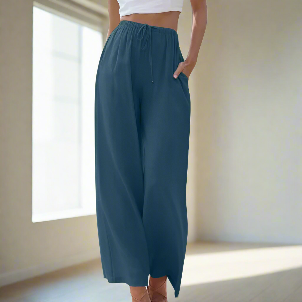 Pantalón de Lino Elegante - Sofia Bellemont