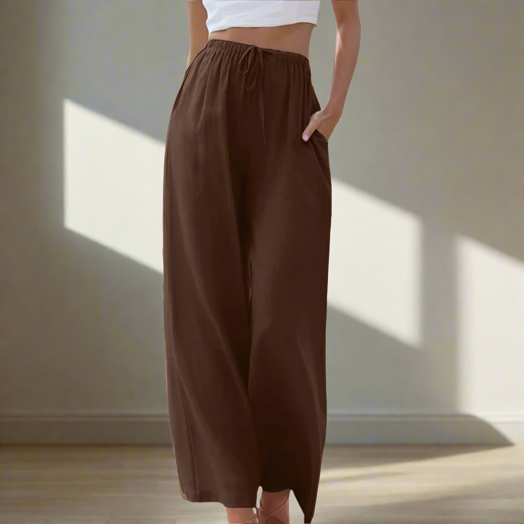 Pantalón de Lino Elegante - Sofia Bellemont
