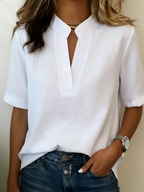 Lunvesso – Camicia relaxed a maniche corte